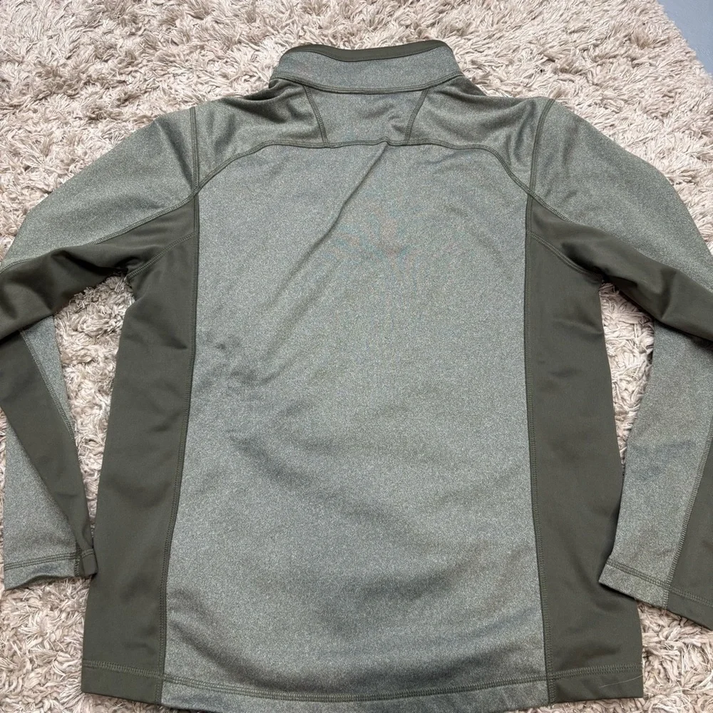 The North Face Green Quarter-Zip Pullover